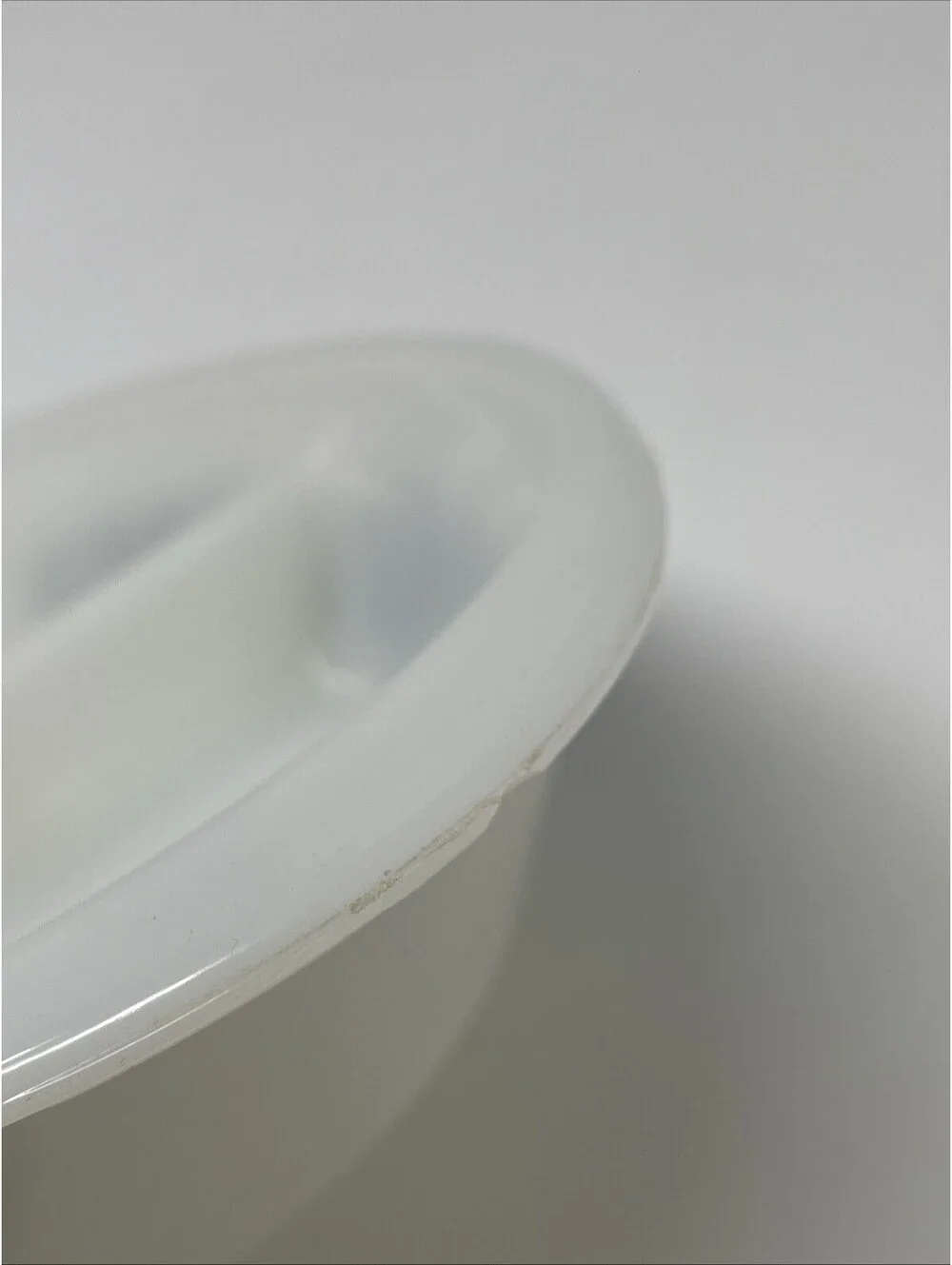 Vintage Glasbake Currier Ives Oval Glass J-2352 Divided Casserole Horse Sleigh